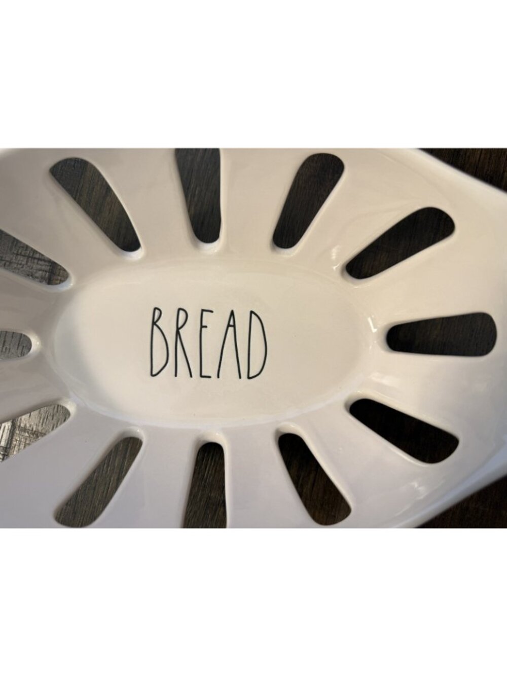 Rae Dunn Artisan Collection By Magenta Bread Basket Modern Farmhouse Ceramic - Picture 2 of 9